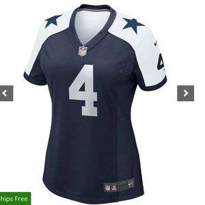 Womenʻs Dallas Cowboys Dak Prescott Jersey